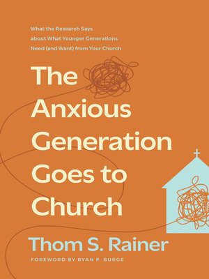 cover image of The Anxious Generation Goes to Church